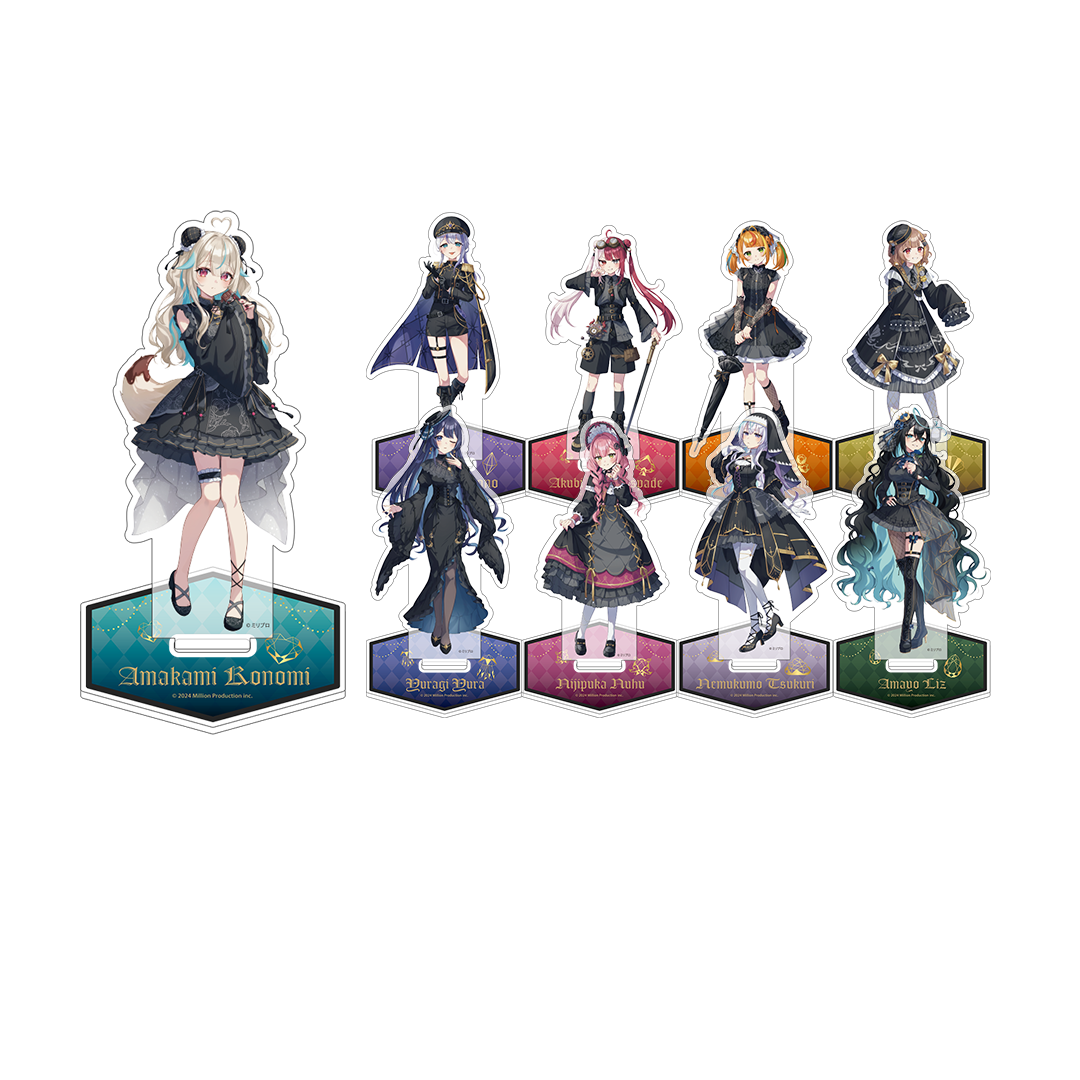 ミリプロ ハロウィンコレクション アクリルスタンド 2025 – ミリプロ