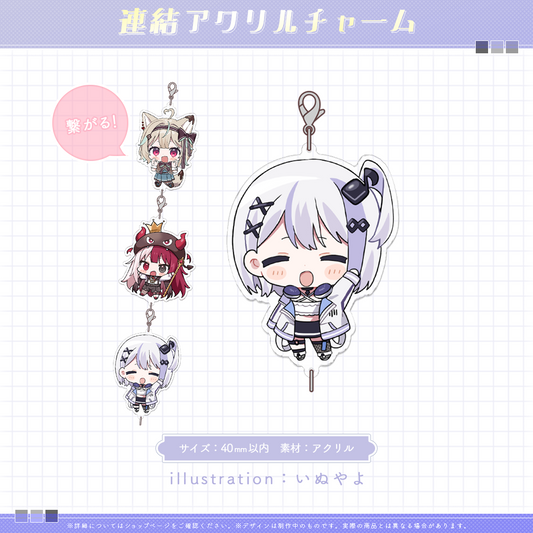 ミリプロ1周年記念 連結アクリルチャーム 音ノ乃のの