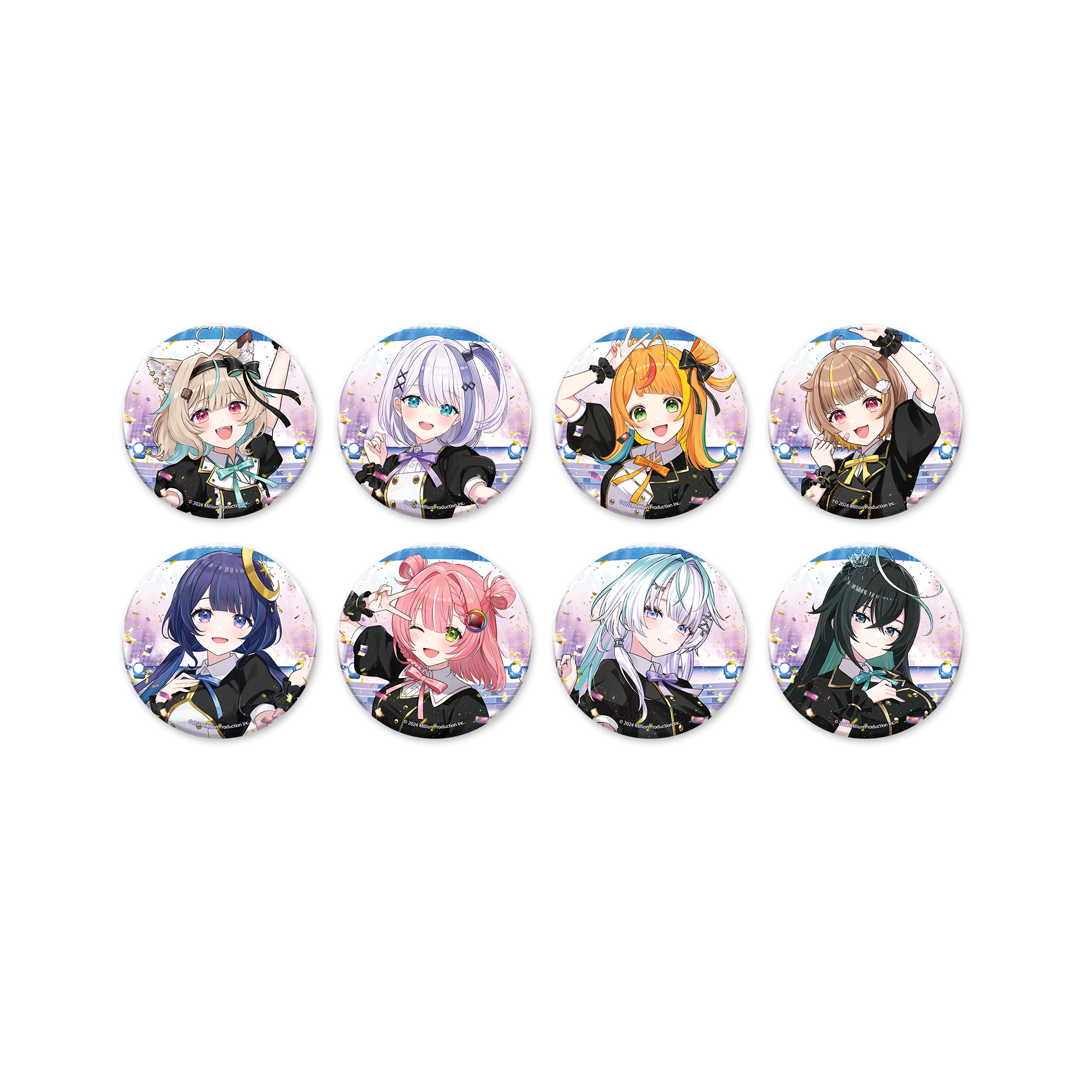 ミリプロ 1st Live「Million Story」ランダム缶バッジ – ミリプロ