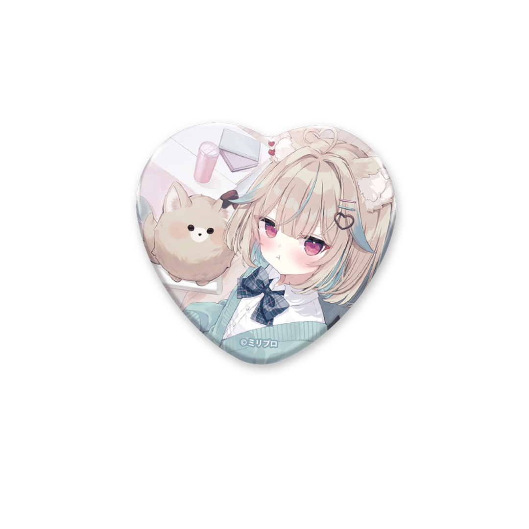 甘狼このみ 3周年記念 缶バッジA – ミリプロオフィシャルショップ