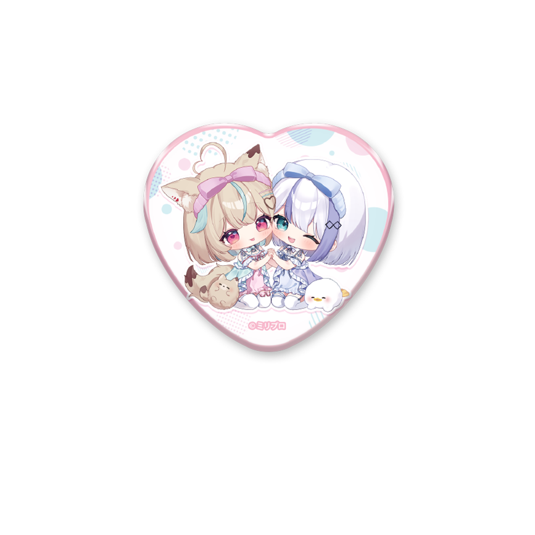 ふわふわおとまりコレクション 缶バッジB 2025 – ミリプロオフィシャル
