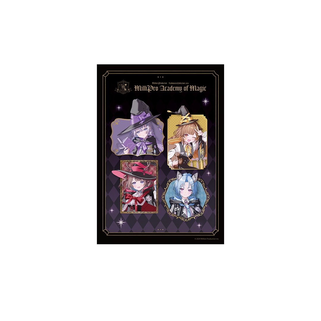 ミリプロ ハロウィンコレクション 2026 クリアポスター
