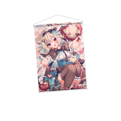 甘狼このみ 2周年記念 タペストリー