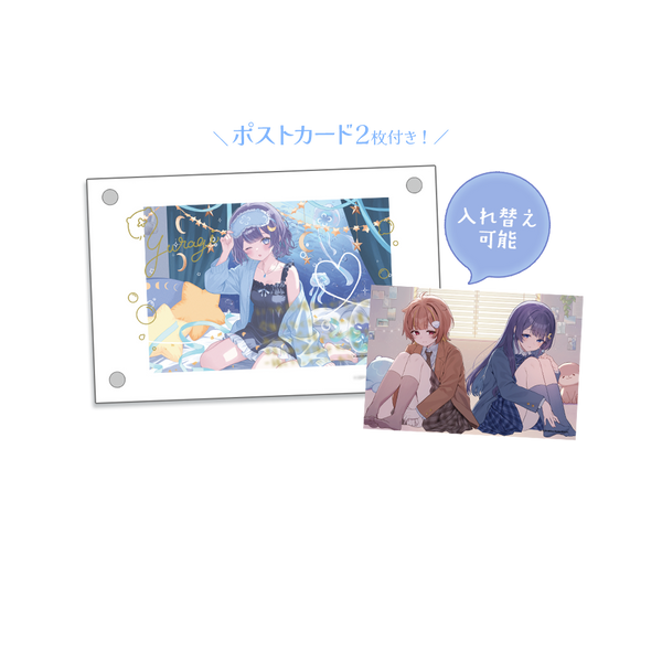 ゆらぎゆら 1周年記念 アクリルフォトフレーム