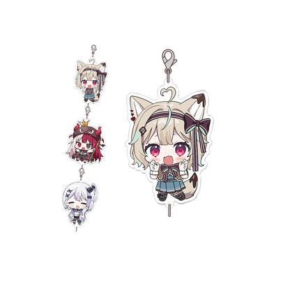 ミリプロ1周年記念 連結アクリルチャーム 甘狼このみ