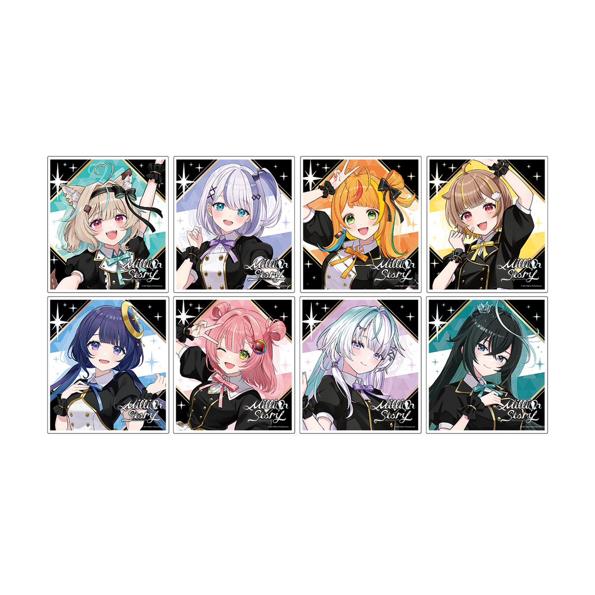 ミリプロ 1st Live「Million Story」ランダムミニ色紙 – ミリプロ