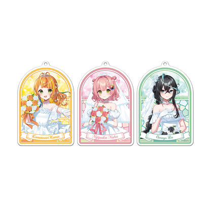 ミリプロ ジューンブライドコレクション 2026 ステンドグラス風アクリルキーホルダー