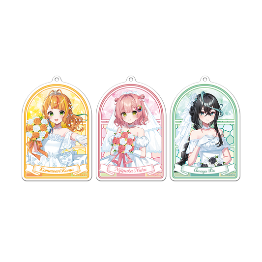 ミリプロ ジューンブライドコレクション 2026 ステンドグラス風アクリルキーホルダー