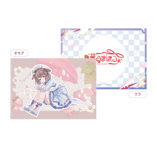 鹿乃まほろ加入記念グッズ クリアファイル