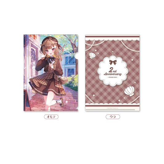 音ノ瀬らこ 2周年記念グッズ クリアファイル