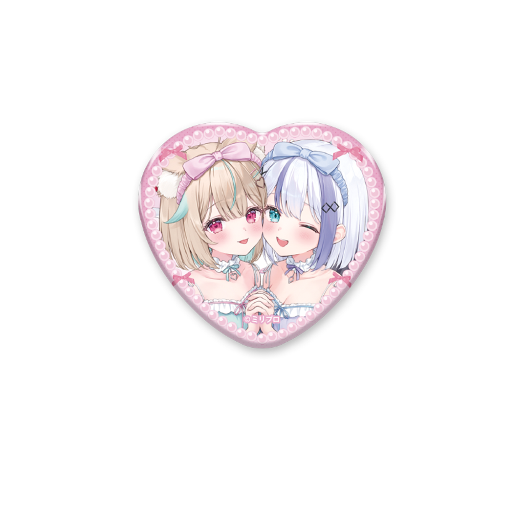 ふわふわおとまりコレクション 缶バッジA 2025