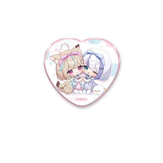 ふわふわおとまりコレクション 缶バッジB 2025