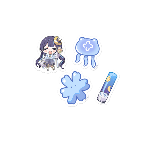 ゆらぎゆら 1周年記念 フレークシールセット