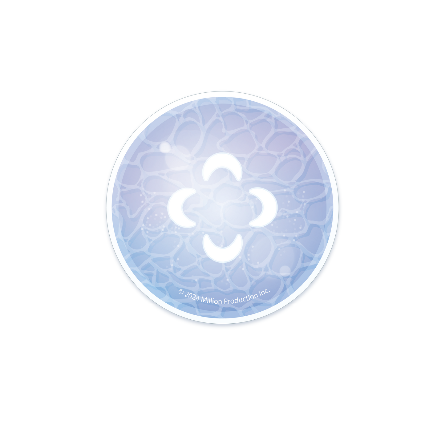 ゆらぎゆら 誕生日記念 水面加工アクリルコースター 2025