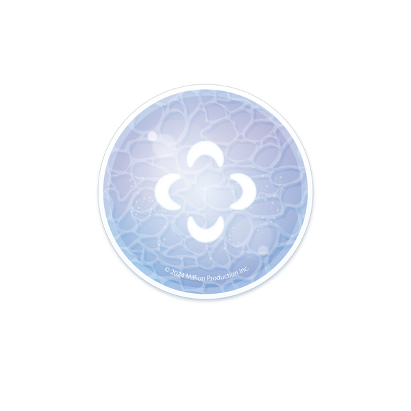 ゆらぎゆら 誕生日記念 水面加工アクリルコースター 2025