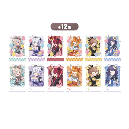 ミリプロ サーカスコレクション ランダム チェキ風カード 全12種 2025
