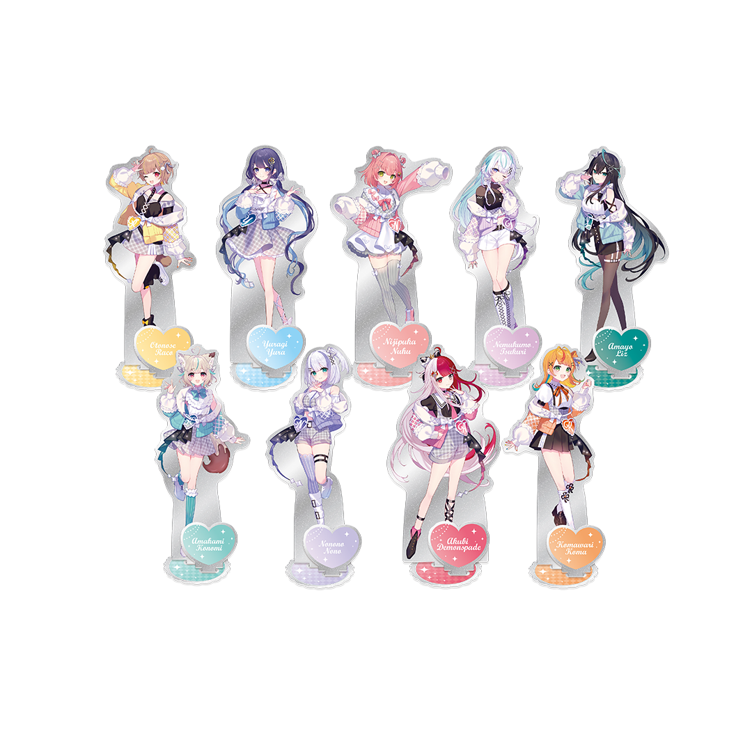 ミリプロ クリスマスコレクション フレーム付きアクリルスタンド 2025