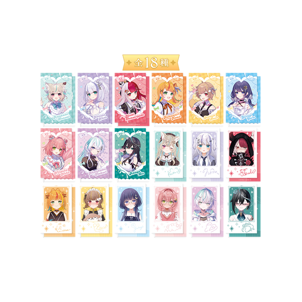 ミリプロ クリスマスコレクション ランダム チェキ風カード 全18種