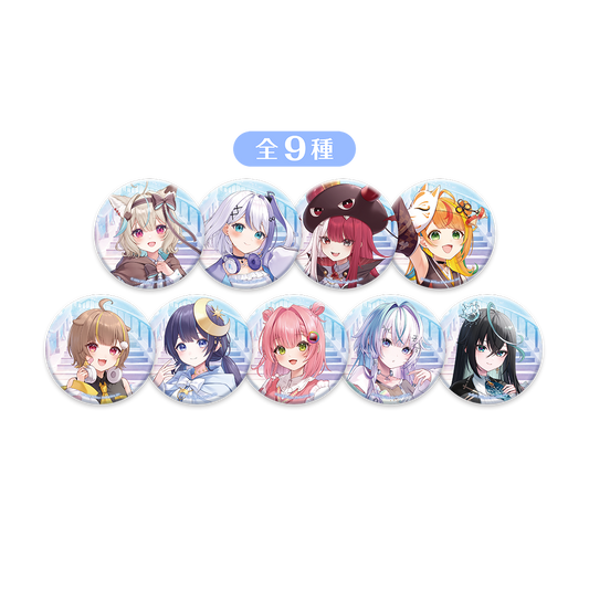 Million Production 3周年記念グッズ ランダム缶バッジ