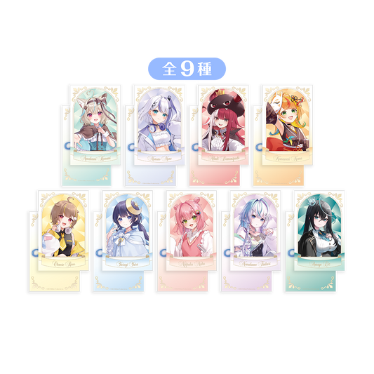 ミリプロ 3周年記念グッズ ランダムチェキ風カード