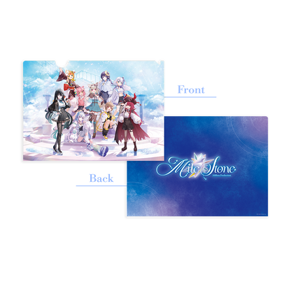 ミリプロ 3周年記念グッズ クリアファイル