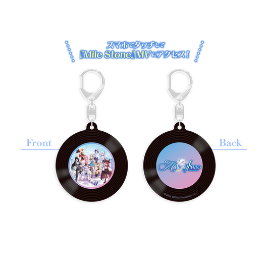 ミリプロ 3周年記念グッズ NFCタグキーホルダー