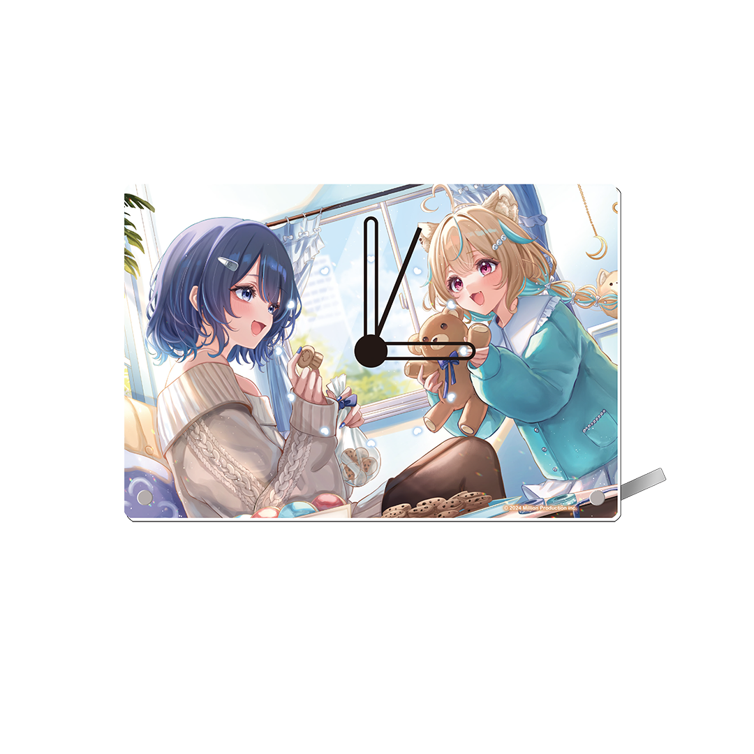 ミリプロ ホワイトデーコレクション 2026 アクリルクロック