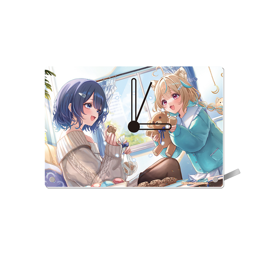 ミリプロ ホワイトデーコレクション 2026 アクリルクロック