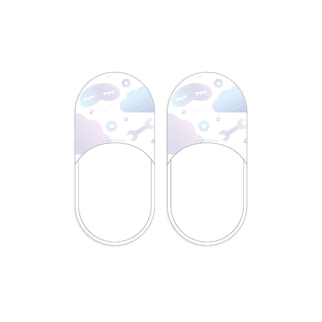眠雲ツクリ 1周年記念グッズ スリッパ