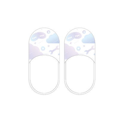 眠雲ツクリ 1周年記念グッズ スリッパ