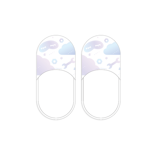 眠雲ツクリ 1周年記念グッズ スリッパ