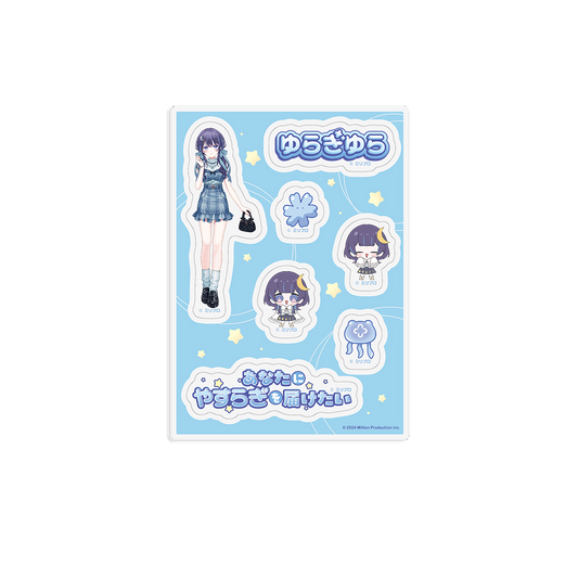 ゆらぎゆら 2周年記念グッズ アクリルパーツ