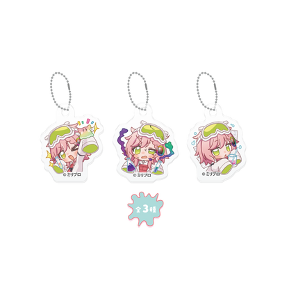 虹深°ぬふ 1周年記念グッズ ランダムミニアクリルキーホルダー