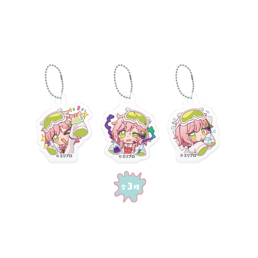 虹深°ぬふ 1周年記念グッズ ランダムミニアクリルキーホルダー