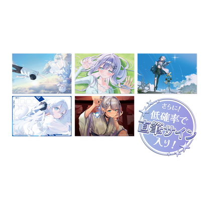 音ノ乃のの 3周年記念グッズ ランダムクリアポストカード 全5種