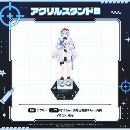 夕霧レイ デビュー記念 アクリルスタンドB
