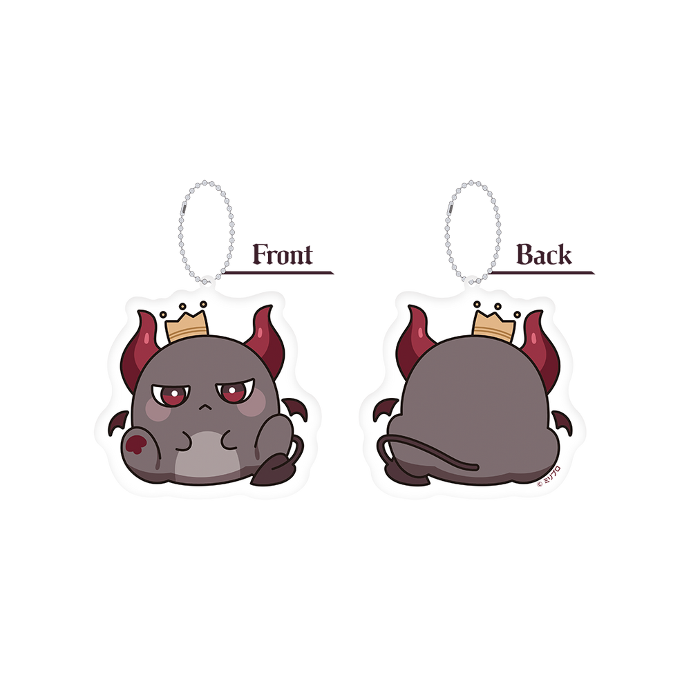 あくび・でもんすぺーど 誕生日記念 クッションキーホルダー 2025