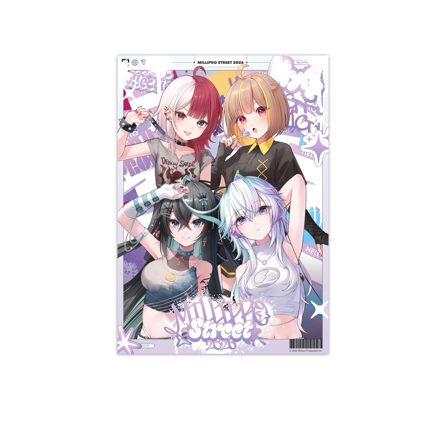 ミリプロ ストリートコレクション2026 クリアポスター