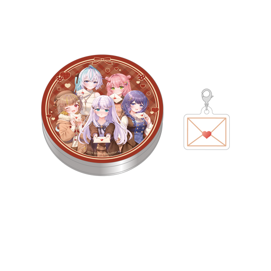 ミリプロ バレンタインコレクション 2026 チャーム付き缶ケース