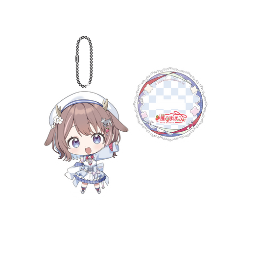 鹿乃まほろ加入記念グッズ アクリルスタンドキーホルダー