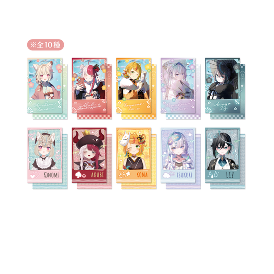 ミリプロ お正月コレクション ランダム チェキ風カード 全10種 2026