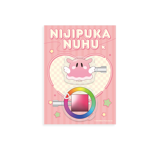 虹深°ぬふ デビュー記念 ヘアクリップ（2個入り）