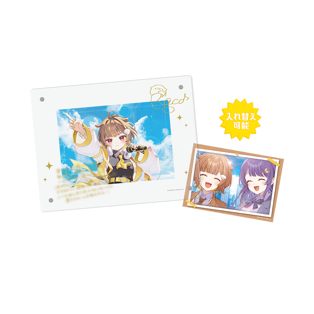 音ノ瀬らこ 1周年記念 アクリルフォトフレーム